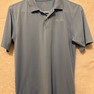 Peter Millar Blue Polo Shirt Performance Fabric